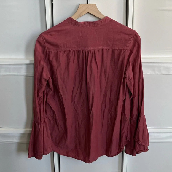 Trovata Birds Of Paradis Breezy Long Sleeve Blouse - Picture 3 of 3